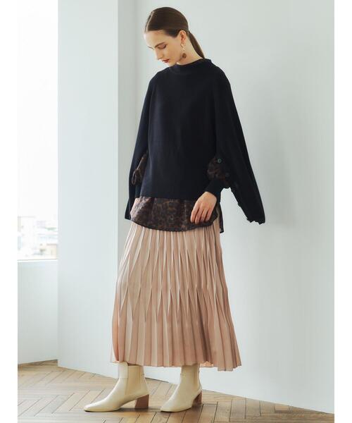 YECCA VECCA（イェッカヴェッカ）の「2wayレオパードプリントロングシャツ　＊（シャツ/ブラウス・レディース・ブラウン・FREE）」の20枚目の写真