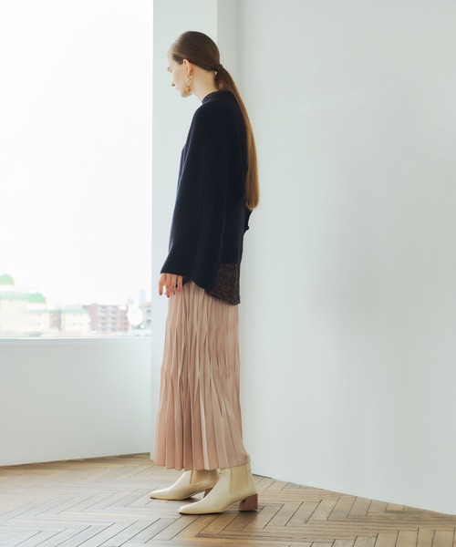 YECCA VECCA（イェッカヴェッカ）の「2wayレオパードプリントロングシャツ　＊（シャツ/ブラウス・レディース・ブラウン・FREE）」の8枚目の写真