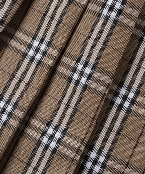 17HR（セブンティーンアワーズ）の「プリーツミニスカート（スカート・レディース・ブラック/ナチュラル/チェック/チャコールグレー・FREE）」の11枚目の写真