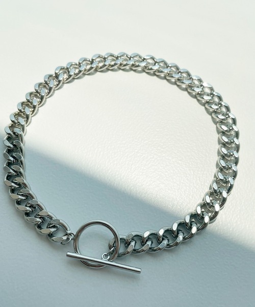 kutir（クティール）の「ボリュームチェーンネックレス（ネックレス・レディース・シルバー・FREE）」の3枚目の写真