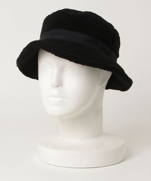 Gramicci（グラミチ）の「【GRAMICCI / グラミチ】KIDS BOA FLEECE HAT | キッズボアフリースハット（ハット・キッズ・オリーブ/ブラック/ブラウン/ナチュラル・FREE）」の2枚目の写真