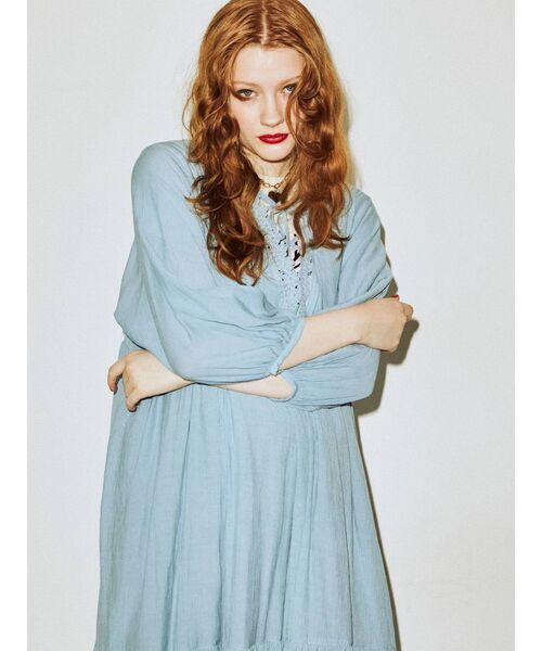 jouetie（ジュエティ）の「レースアップ2WAYワンピース（ワンピース・レディース・ブラック/オフホワイト/ブルー/パープル・MEDIUM）」の18枚目の写真