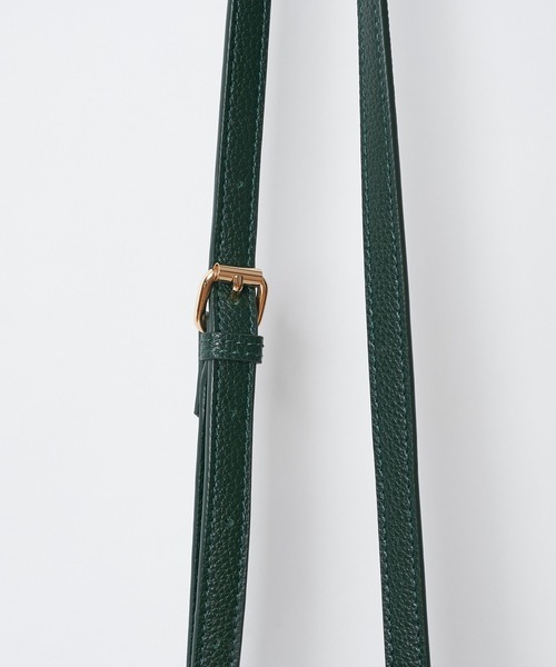 CIAOPANIC（チャオパニック）の「ワンハンドルドロスト２WAYショルダーバッグ（ショルダーバッグ・レディース・グレイッシュベージュ/ダークグリーン/ブラック・FREE）」の4枚目の写真