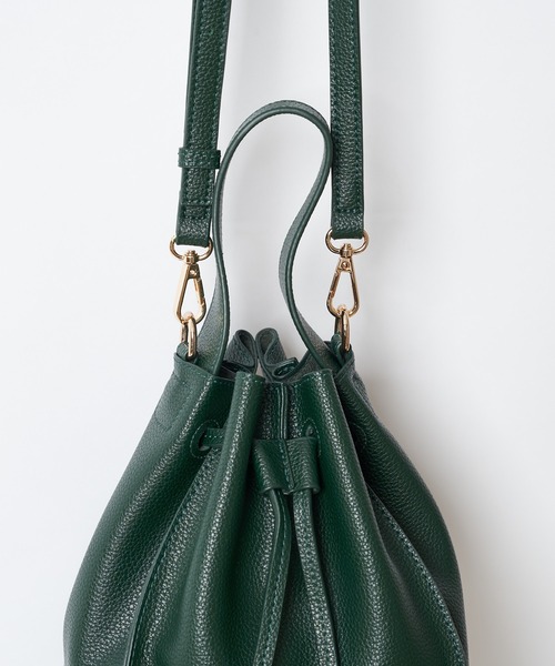 CIAOPANIC（チャオパニック）の「ワンハンドルドロスト２WAYショルダーバッグ（ショルダーバッグ・レディース・グレイッシュベージュ/ダークグリーン/ブラック・FREE）」の10枚目の写真