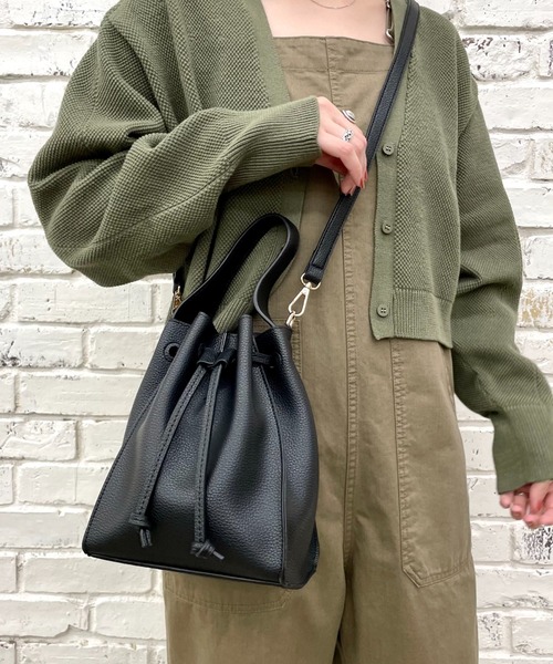 CIAOPANIC（チャオパニック）の「ワンハンドルドロスト２WAYショルダーバッグ（ショルダーバッグ・レディース・グレイッシュベージュ/ダークグリーン/ブラック・FREE）」の16枚目の写真