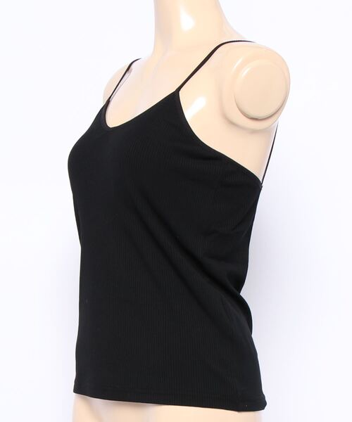 ROSE BUD（ローズバッド）の「カップ付きキャミソール（キャミソール・レディース・ホワイト/ブラック/ピンク・FREE）」の5枚目の写真