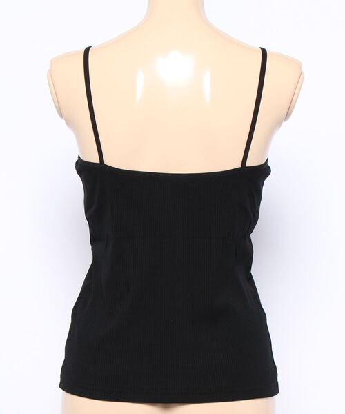 ROSE BUD（ローズバッド）の「カップ付きキャミソール（キャミソール・レディース・ホワイト/ブラック/ピンク・FREE）」の4枚目の写真