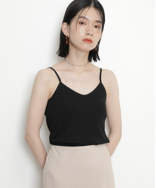 ROSE BUD(ローズバッド)の「フリンジキャミソール ROSE BUD(ローズバッド)の「フリンジキャミソール