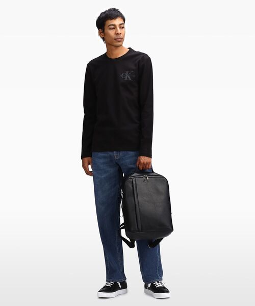 Calvin Klein Jeans（カルヴァンクラインジーンズ）の「CKJ TAGGED スリム バックパック（バックパック/リュック・メンズ・ブラック・FREE）」の9枚目の写真