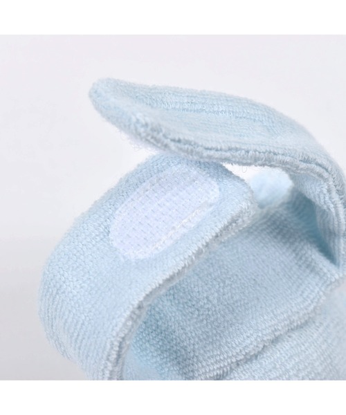 birthday party（バースデイパーティー）の「birthday party/ウサギ クマ ネコ アニマル ガラガラ リスト ラトル ベビー（その他ベビー用品・キッズ・ホワイト/レッド/オフホワイト・FREE）」の4枚目の写真