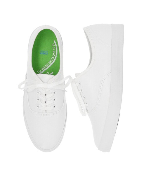 coen（コーエン）の「【ウィメンズ】シンプルスニーカー（スニーカー・レディース・シルバー/ホワイト/ケリー・XL/S/M/L）」の6枚目の写真