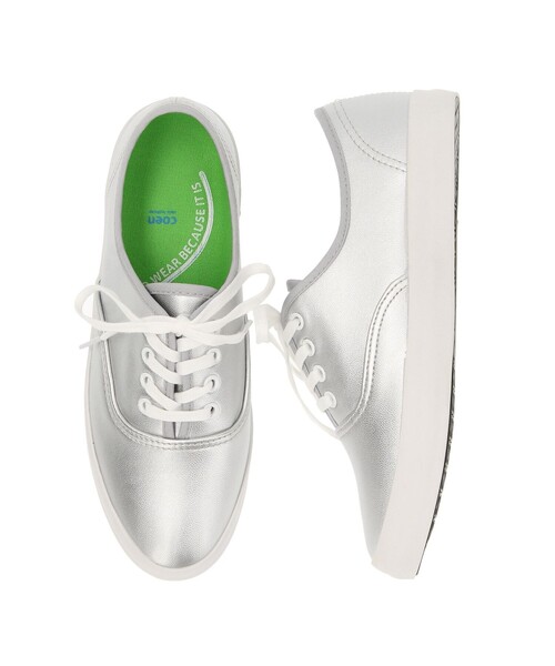 coen（コーエン）の「【ウィメンズ】シンプルスニーカー（スニーカー・レディース・シルバー/ホワイト/ケリー・XL/S/M/L）」の12枚目の写真