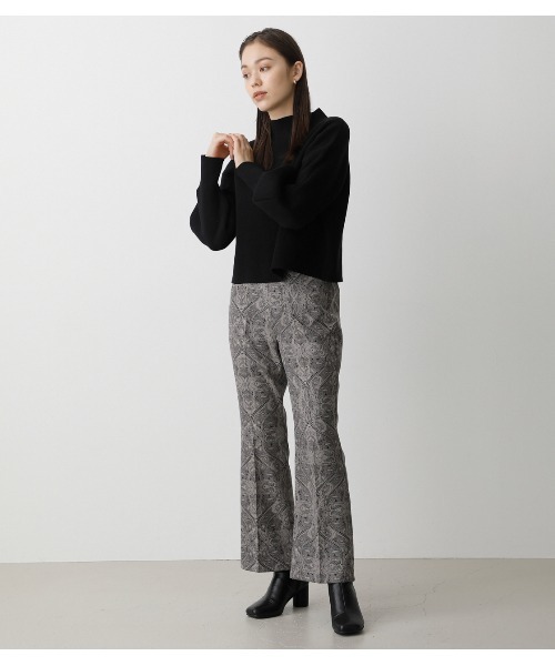AZUL by moussy(アズールバイマウジー)の「VENUS DAMASK PANTS/ヴィーナスダマスクパンツ(その他パンツ・レディース・ブラック系その他/ブラウン系その他・SMALL/MEDIUM)」の17枚目の写真