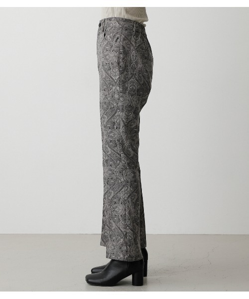 AZUL by moussy(アズールバイマウジー)の「VENUS DAMASK PANTS/ヴィーナスダマスクパンツ(その他パンツ・レディース・ブラック系その他/ブラウン系その他・SMALL/MEDIUM)」の6枚目の写真