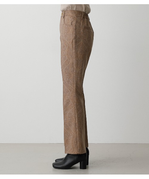 AZUL by moussy(アズールバイマウジー)の「VENUS DAMASK PANTS/ヴィーナスダマスクパンツ(その他パンツ・レディース・ブラック系その他/ブラウン系その他・SMALL/MEDIUM)」の14枚目の写真