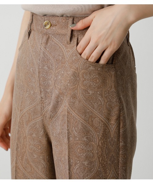 AZUL by moussy(アズールバイマウジー)の「VENUS DAMASK PANTS/ヴィーナスダマスクパンツ(その他パンツ・レディース・ブラック系その他/ブラウン系その他・SMALL/MEDIUM)」の20枚目の写真
