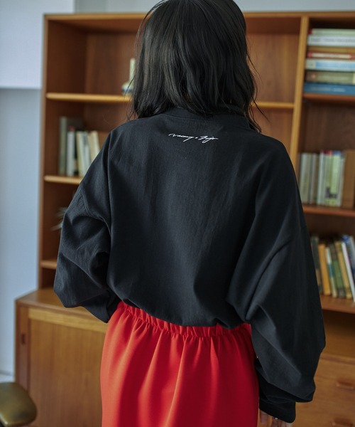 VACANCY（ヴァカンシー）の「【Bunjo×VACANCY】フォトイラストBIGロンTee（Tシャツ/カットソー・レディース・ホワイト/ブラック・FREE）」の17枚目の写真