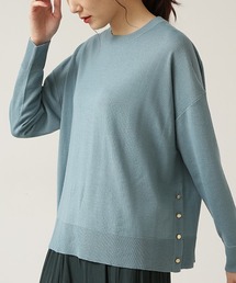 NATURAL BEAUTY BASIC | オータムカラーニット クルーネック/0171270912(ニット/セーター)