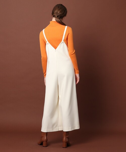 DRESSTERIOR（ドレステリア）の「◆【otonaMUSE11月号掲載】【洗える】キャミソールサロペット（サロペット/オーバーオール・レディース・ブラック/オフホワイト・38/36）」の8枚目の写真