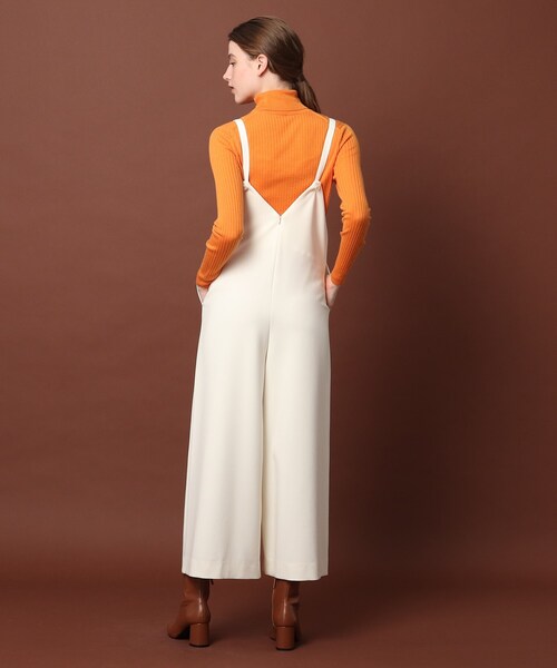 DRESSTERIOR（ドレステリア）の「◆【otonaMUSE11月号掲載】【洗える】キャミソールサロペット（サロペット/オーバーオール・レディース・ブラック/オフホワイト・38/36）」の9枚目の写真