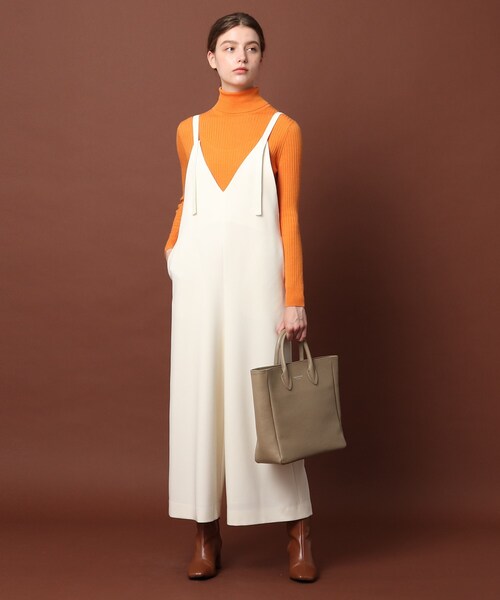 DRESSTERIOR（ドレステリア）の「◆【otonaMUSE11月号掲載】【洗える】キャミソールサロペット（サロペット/オーバーオール・レディース・ブラック/オフホワイト・38/36）」の17枚目の写真