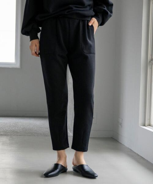 FEELING MADE（フィーリングメイド）の「FEELING MADE ウォームソフトスウェット スウェットパンツ（スウェットパンツ・レディース・ブラック/ブラウン/グレー・SMALL/MEDIUM/LARGE）」の7枚目の写真