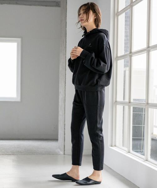 FEELING MADE（フィーリングメイド）の「FEELING MADE ウォームソフトスウェット スウェットパンツ（スウェットパンツ・レディース・ブラック/ブラウン/グレー・SMALL/MEDIUM/LARGE）」の10枚目の写真