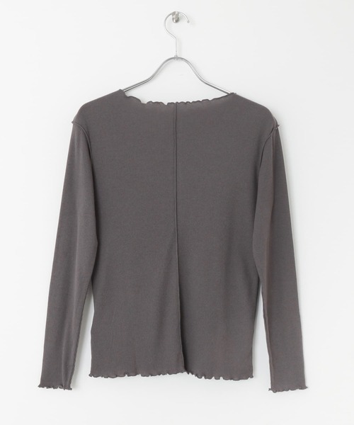 URBAN RESEARCH Sonny Label(アーバンリサーチサニーレーベル)の「ULTRA THERMOクルーネックプルオーバー(Tシャツ/カットソー・レディース・オフホワイト/グレー/ブラック・FREE)」の6枚目の写真