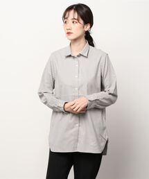 ラウンドテール 長袖カジュアルシャツ(販売停止中)