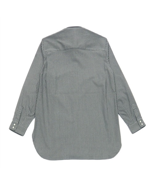 TOKYO SHIRTS(トウキョウシャツ)の「ラウンドテール 長袖カジュアルシャツ(販売停止中)(シャツ/ブラウス・レディース・ライトグレー/ネイビー/アイボリー/ダークオレンジ・LL/M/L)」の12枚目の写真