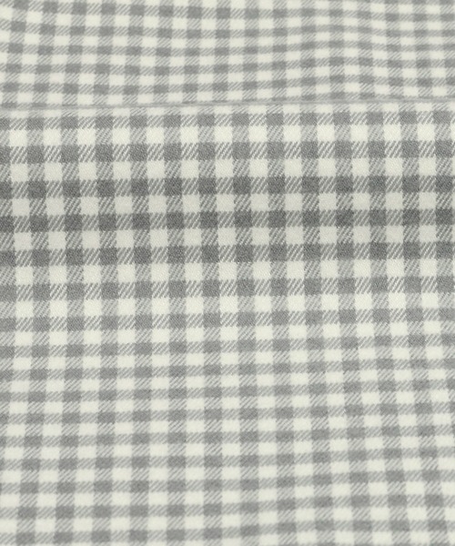 TOKYO SHIRTS(トウキョウシャツ)の「ラウンドテール 長袖カジュアルシャツ(販売停止中)(シャツ/ブラウス・レディース・ライトグレー/ネイビー/アイボリー/ダークオレンジ・LL/M/L)」の14枚目の写真