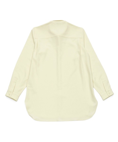 TOKYO SHIRTS(トウキョウシャツ)の「ラウンドテール 長袖カジュアルシャツ(販売停止中)(シャツ/ブラウス・レディース・ライトグレー/ネイビー/アイボリー/ダークオレンジ・LL/M/L)」の17枚目の写真