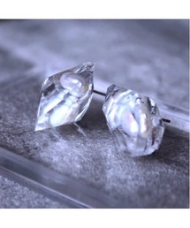 【Willija】金属アレルギー対応《一粒氷》ピアス(MA)
