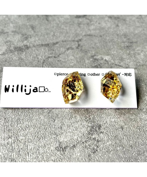 tone(トーン)の「【Willija】金属アレルギー対応《一粒氷》ピアス(MA)(ピアス(両耳用)・レディース・シルバー/ゴールド/その他/ピンク系その他/ピンク系その他2/その他2/その他3/ピンク系その他3/その他4/その他6・FREE)」の11枚目の写真