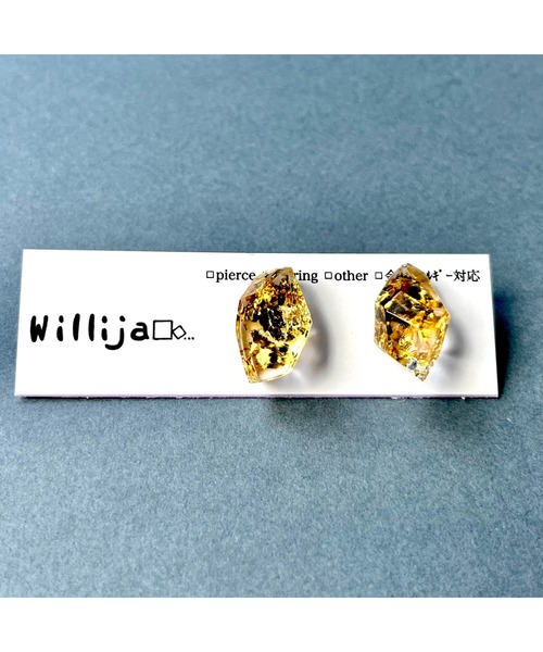 tone(トーン)の「【Willija】金属アレルギー対応《一粒氷》ピアス(MA)(ピアス(両耳用)・レディース・シルバー/ゴールド/その他/ピンク系その他/ピンク系その他2/その他2/その他3/ピンク系その他3/その他4/その他6・FREE)」の14枚目の写真