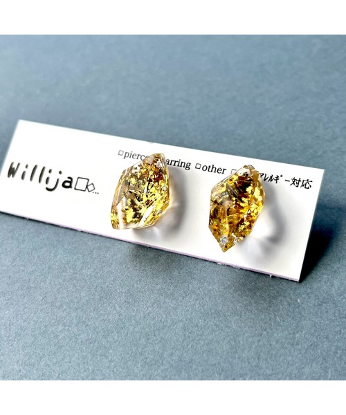 tone(トーン)の「【Willija】金属アレルギー対応《一粒氷》ピアス(MA)(ピアス(両耳用)・レディース・シルバー/ゴールド/その他/ピンク系その他/ピンク系その他2/その他2/その他3/ピンク系その他3/その他4/その他6・FREE)」の15枚目の写真