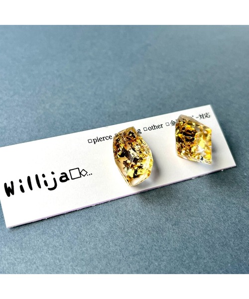 tone(トーン)の「【Willija】金属アレルギー対応《一粒氷》ピアス(MA)(ピアス(両耳用)・レディース・シルバー/ゴールド/その他/ピンク系その他/ピンク系その他2/その他2/その他3/ピンク系その他3/その他4/その他6・FREE)」の16枚目の写真