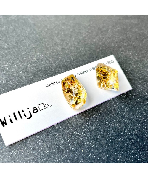 tone(トーン)の「【Willija】金属アレルギー対応《一粒氷》ピアス(MA)(ピアス(両耳用)・レディース・シルバー/ゴールド/その他/ピンク系その他/ピンク系その他2/その他2/その他3/ピンク系その他3/その他4/その他6・FREE)」の19枚目の写真