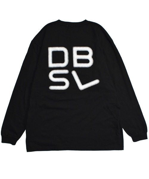 DOUBLE STEAL(ダブルスティール)の「Slowly DBSL 長袖Tシャツ(Tシャツ/カットソー・メンズ・ホワイト/ブラック・MEDIUM/LARGE/X-LARGE)」の7枚目の写真