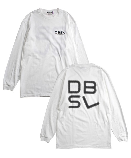 DOUBLE STEAL(ダブルスティール)の「Slowly DBSL 長袖Tシャツ(Tシャツ/カットソー・メンズ・ホワイト/ブラック・MEDIUM/LARGE/X-LARGE)」の8枚目の写真