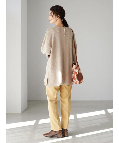 Green　Parks（グリーンパークス）の「あったか らくらくスレンダーパンツ＊（その他パンツ・レディース・ブラック/イエロー/グリーン/クリーム/ダークブルー・FREE）」の20枚目の写真