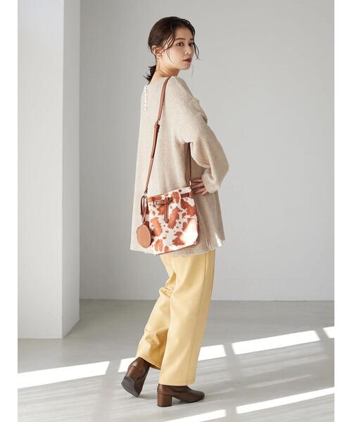 Green　Parks（グリーンパークス）の「あったか らくらくスレンダーパンツ＊（その他パンツ・レディース・ブラック/イエロー/グリーン/クリーム/ダークブルー・FREE）」の21枚目の写真