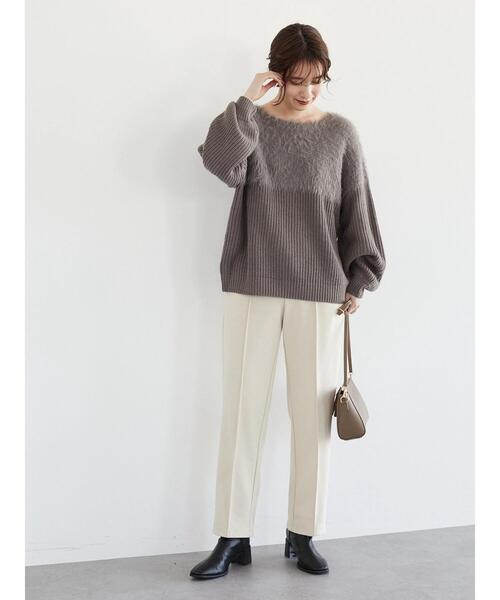 Green　Parks（グリーンパークス）の「あったか らくらくスレンダーパンツ＊（その他パンツ・レディース・ブラック/イエロー/グリーン/クリーム/ダークブルー・FREE）」の22枚目の写真