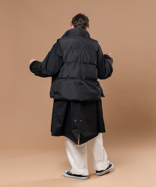 MUHET（ミュエータ）の「切り替えタックワイドパンツ（チノパンツ・レディース・ブラック/ダークブラウン/オフホワイト/ライトグリーン・SMALL/MEDIUM/X-LARGE）」の12枚目の写真