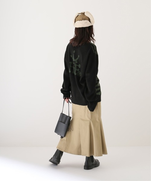 HUF(ハフ)の「【HUF / ハフ】CROWN SWEATER(ニット/セーター・レディース・グリーン・FREE)」の2枚目の写真