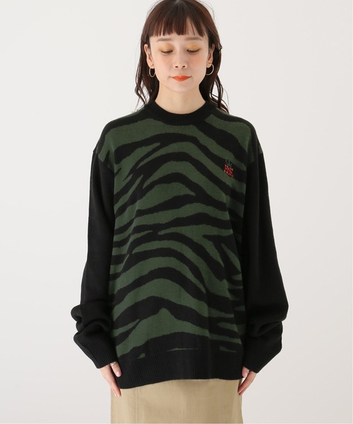 HUF(ハフ)の「【HUF / ハフ】CROWN SWEATER(ニット/セーター・レディース・グリーン・FREE)」の11枚目の写真