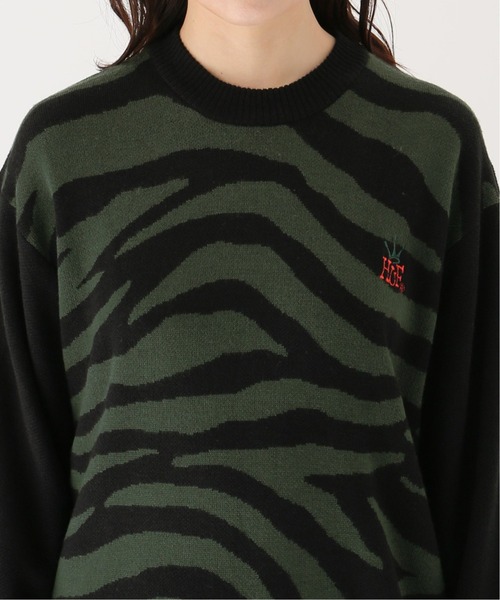 HUF(ハフ)の「【HUF / ハフ】CROWN SWEATER(ニット/セーター・レディース・グリーン・FREE)」の12枚目の写真