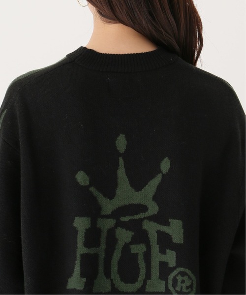 HUF(ハフ)の「【HUF / ハフ】CROWN SWEATER(ニット/セーター・レディース・グリーン・FREE)」の15枚目の写真