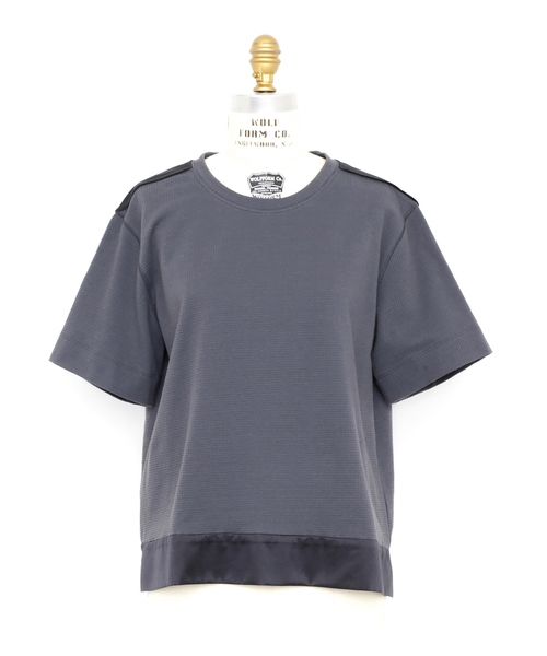 【DRAWER ドゥロワー】 ラグランショートスリーブプルオーバー DRAWER ドゥロワー】 ラグランショートスリーブプルオーバー DRAWER