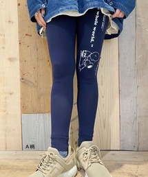 SNOOPY×OLD BETTY'S（スヌーピーカケルオールドベティーズ）の「SNP BareFraiseFullLengthLeggings(SMACK!)（レギンス/スパッツ・レディース）」
